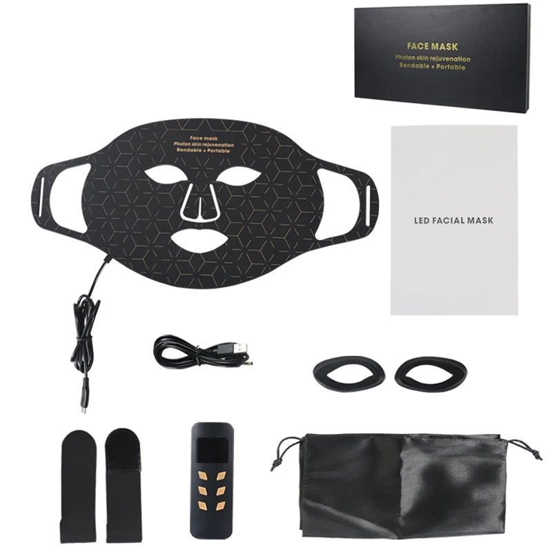GlowVie™ 4-Color Infrared Silicone Mask