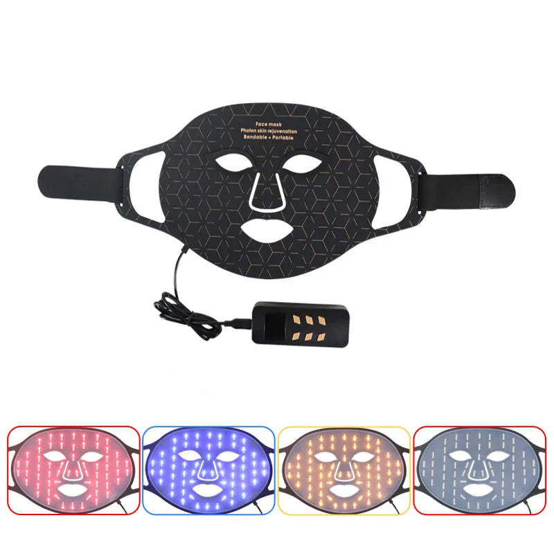 GlowVie™ Quad-Wave Silicone Mask