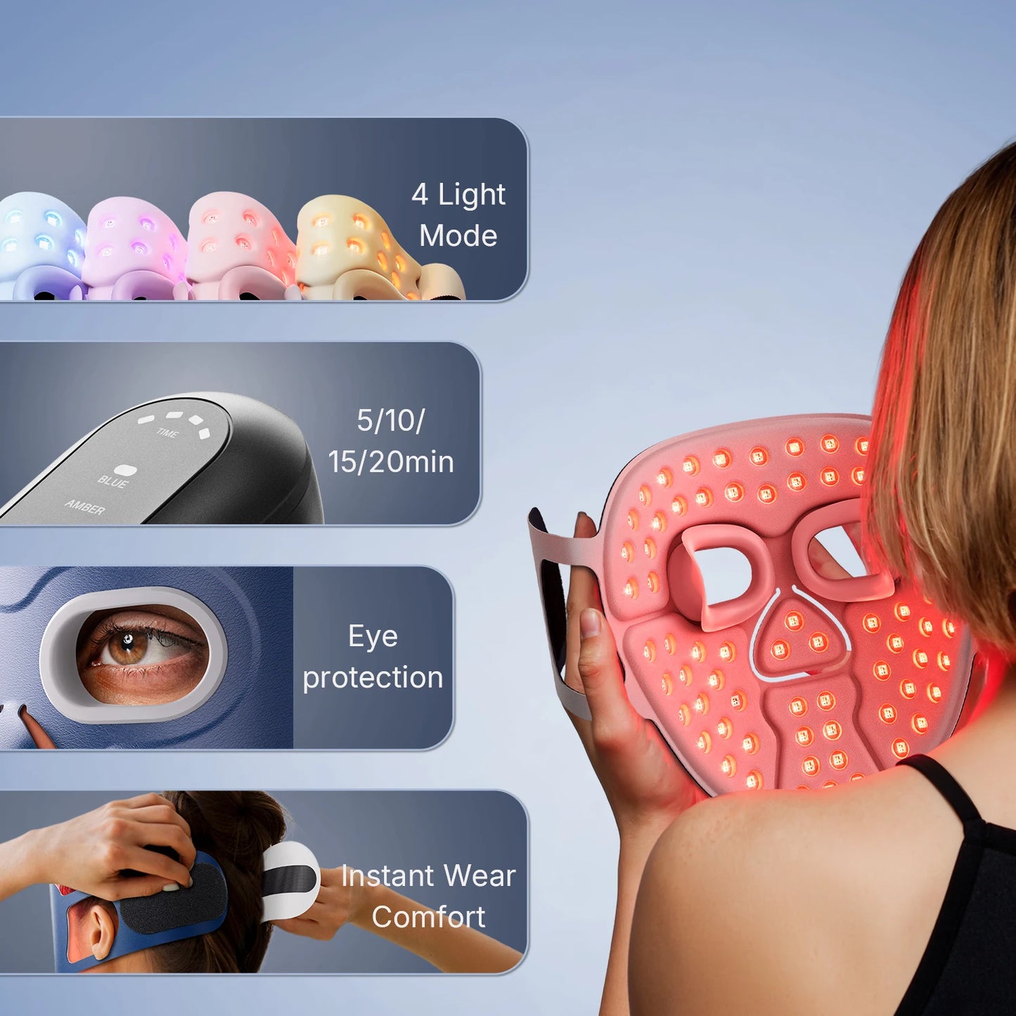 GlowVie™ 3D Infrared Mask