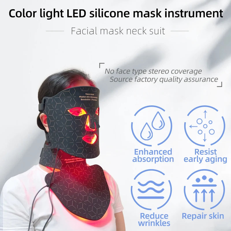 GlowVie™ 4-Color Infrared Silicone Mask