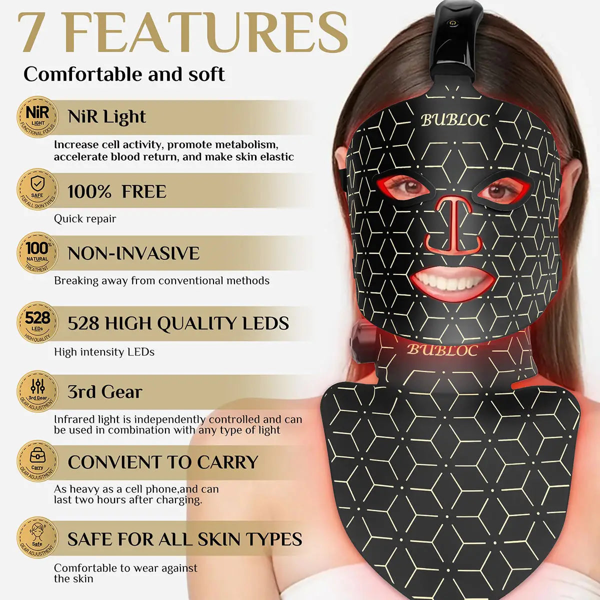 GlowVie™ Portable Contour Mask
