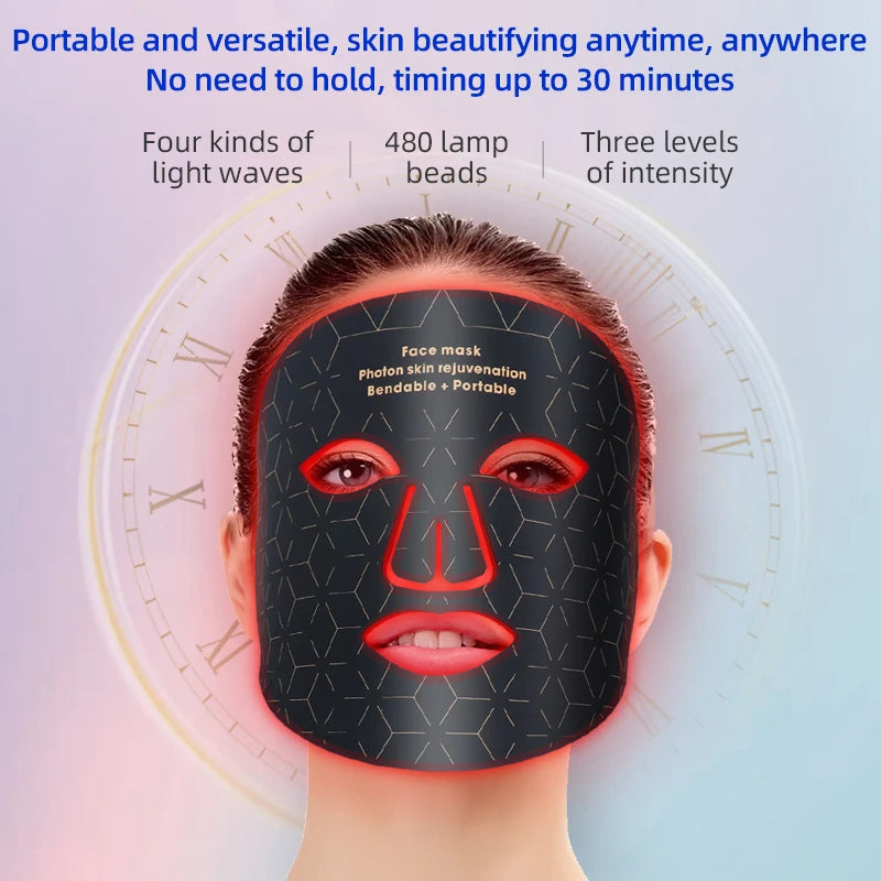 GlowVie™ 4-Color Infrared Silicone Mask